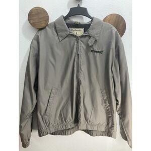 Vintage 90s BF Goodrich Dunbrooke‎ Club Collection Jacket Mens XL Tan Workwear